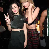 Taylor Swift & Charli XCX (via pinterest.com)