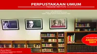 Perpustakaan Freedom Institute Buka Kembali, Ini Tempat Barunya