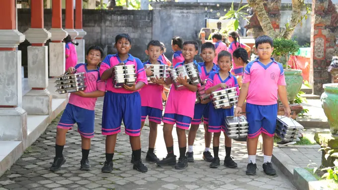Menyentuh Dapur Sehat, Anak-Anak Bangli Belajar Gizi dan Peduli Lingkungan lewat Program Eco-Eduwisata