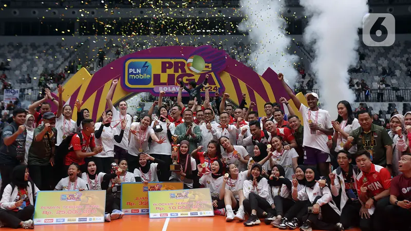 Rengkuh Gelar Juara Proliga 2024, Jakarta BIN Cetak Sejarah Baru