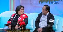 Kakak-adik Rano Karno dan Suti Karno menceritakan kenangan tak terlupakan ketika masih di masa sulit.  Tinggal di gang sempit, hingga makan sepiring berlima. Sedangkan Suty Karno mengaku penah terjebur di got saat sudah pakai baju lebaran satu satunya. [Youtube/TRANS TV Official]