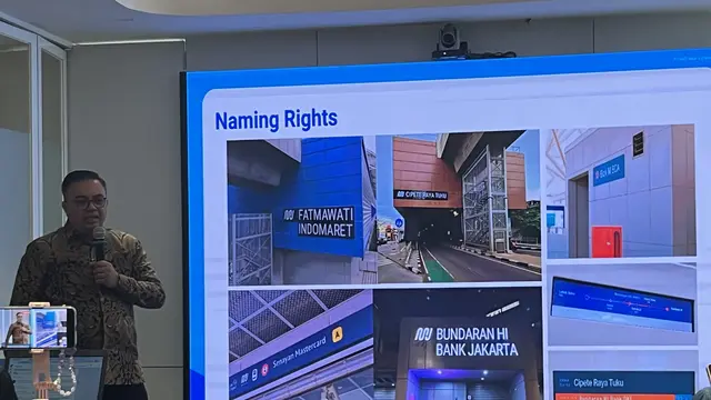 Direktur Pengembangan Bisnis PT MRT Jakarta (Perseroda), Farchad Mahfud (Liputan6.com/Muhammad Radityo Priyasmoro)