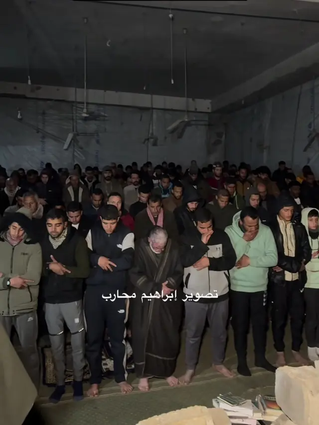 Tarawih Umat Muslim Gaza