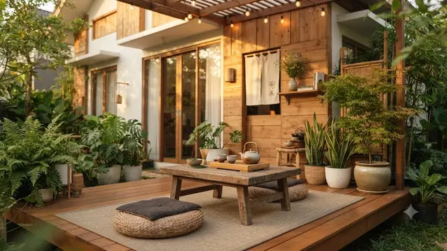 Inspirasi Teras Berkonsep Tea Corner