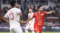 Pemain asing Persija Jakarta, Jean Mota, berhasil mencetak gol debut bagi Macan Kemayoran saat menghadapi Persis Solo pada laga pekan