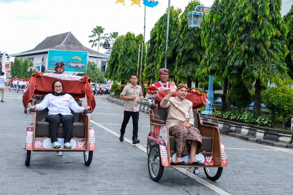 70.000 Becak Listrik Siap Disalurkan