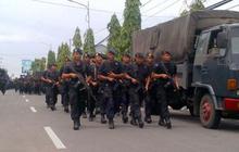 500 Personel Brimob bantuan amankan KPUD Bangkalan