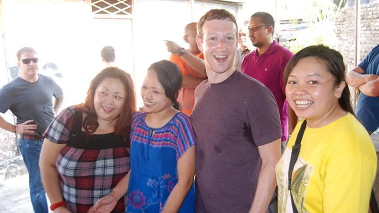 Mark Zuckerberg ke Kampung Cyber Jogja, Ini Foto-fotonya