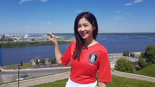 Berparas Cantik, Reporter Korea Selatan di Asian Games 2018 Bikin Gagal Fokus