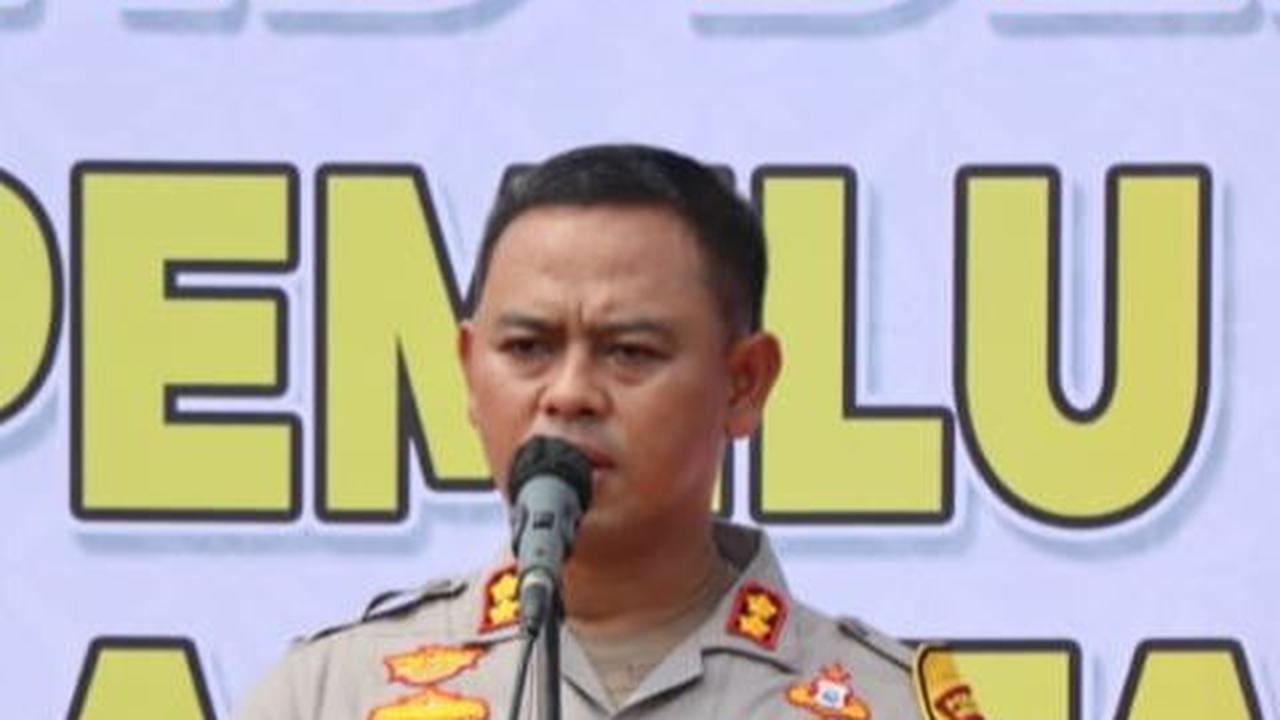 Kapolres Rohul Ajak Masyarakat Tertib Berlalu Lintas Wujudkan Pemilu Aman dan Damai