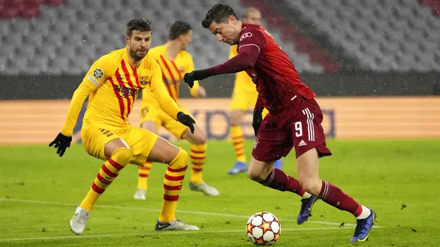 FOTO: Dibantai Munchen 3-0, Barcelona Tersingkir dari Liga Champions
