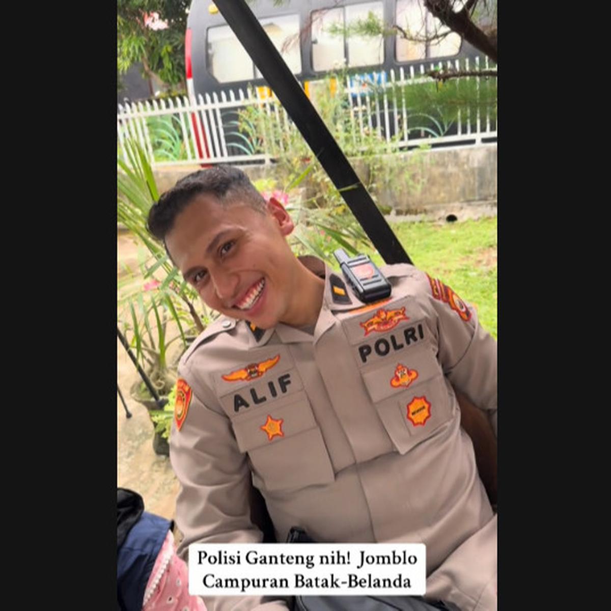 Ipda Alif Ternyata Darah Keturunan Belanda Masih Menyendiri Bikin Netizen Salfok