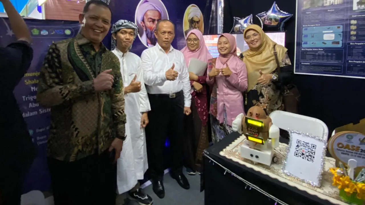 Mahasiswa UIN Bandung Kembangkan Robot Penunjuk Arah Kiblat yang Ramah Disabilitas