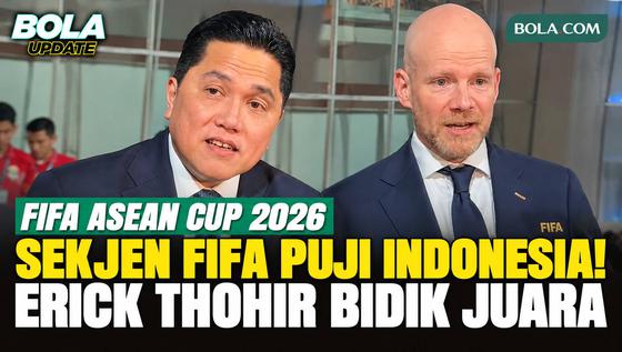 Sekjen FIFA Puji Indonesia sebagai Tuan Rumah FIFA ASEAN Cup 2026, Erick Thohir Dorong Garuda Jadi Juara
