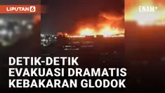 Glodok Plaza Kebakaran, 105 Personel Damkar Diturunkan