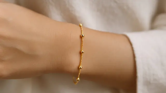 Model Gelang Emas Tali Terbaru (created by AI)