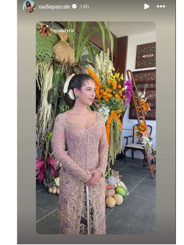 7 Potret Siraman Nadine Kaiser Anak Susi Pudjiastuti Jelang Nikah, Kental Adat Jawa