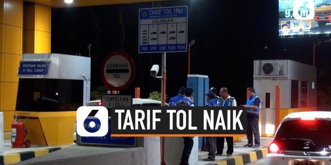 VIDEO: Tarif Tol Jakarta-Tangerang Naik