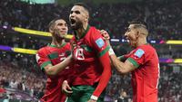 Piala Dunia 2022 menjadi edisi terbaik bagi wakil Afrika sepanjang sejarah Piala Dunia dengan keberhasilan Maroko menembus babak semifinal. Bahkan, bukan tidak mungkin Hakim Ziyech dkk mampu lolos ke final, bahkan menjadi juara. Berikut kiprah para wakil Afrika terbaik dalam 5 edisi terakhir Piala Dunia. (AP Photo/Martin Meissner)