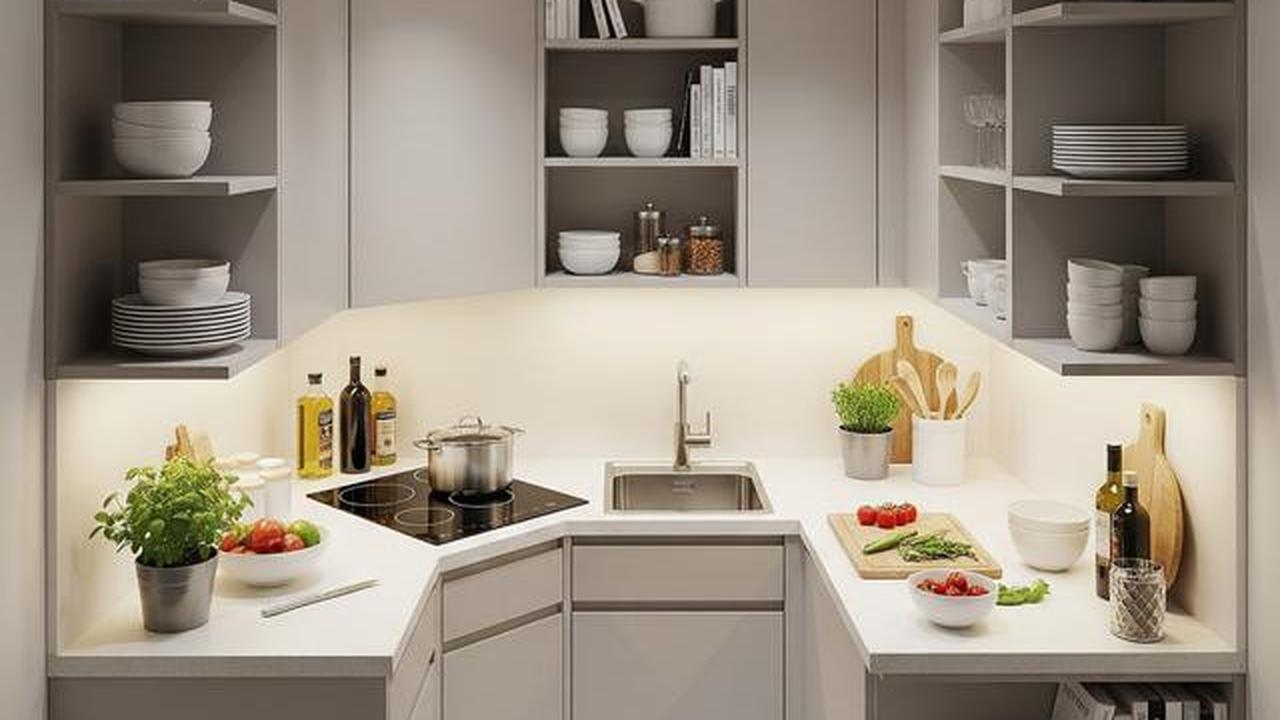7 Desain Dapur Mini 22 Meter, Cantik dan Fungsional untuk Rumah Kecil