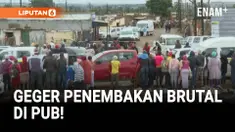 Sedikitnya sembilan orang tewas dan sedikitnya 10 lainnya luka-luka dalam penembakan massal di sebuah pub di Bekkersdal, Afrika Selatan, Minggu dini hari.
