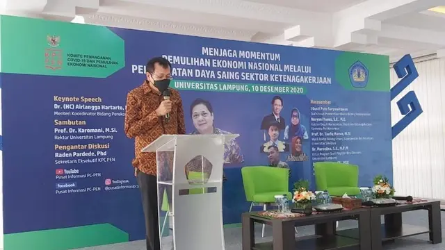 Sekretaris Eksekutif I Komite Penanganan COVID-19 dan Pemulihan Ekonomi Nasional (PC-PEN) Raden Pardede,