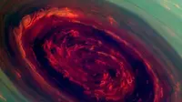 [VIDEO] Misteri Badai Heksagonal Berinti `Mawar Merah` Saturnus