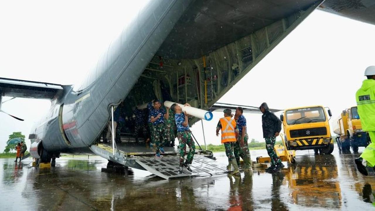 PLN Kirim Genset Tambahan via Hercules untuk Pulihkan Listrik Aceh Pasca Banjir