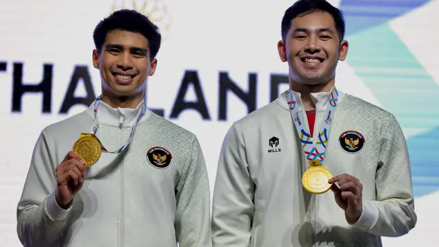 Sabar Karyaman Gutama/Moh Reza Pahlevi Isfahani - SEA Games 2025 - Bulu Tangkis
