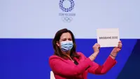 Australia terpilih sebagai tuan rumah Olimpiade 2032 setelah melalui pemilihan suara yang Komite Olimpiade Internasional (IOC) pada pertemuan tahunan ke-138. (AFP/Toru Hanai)