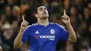 Dua gol yang dicetak penyerang Chelsea, Diego Costa dianggap sebagai momen kebangkitannya, sebelumnya pesepak bola Spanyol itu tampil buruk pada musim ini. (Reuters/Stefan Wermuth)