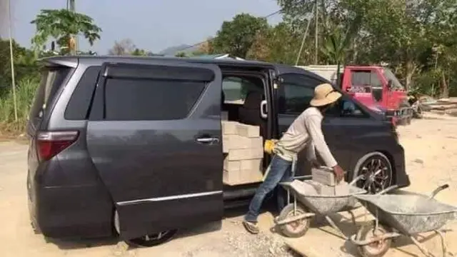 Potret Barang Bawaan Mobil Angkut Bikin Senyum Senyum Geli