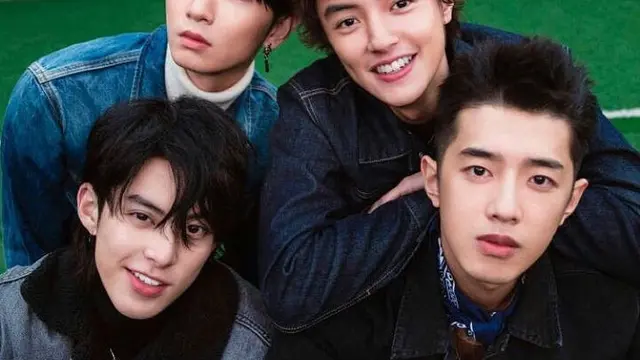 F4 dan Sanchai dalam Meteor Garden Versi Baru