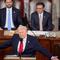 Presiden Amerika Serikat Donald Trump menyampaikan pidato kenegaraan di hadapan sidang gabungan Kongres di Gedung Capitol, Washington, Selasa (24/2/2026). (Dok. AP/Mark Schiefelbein)