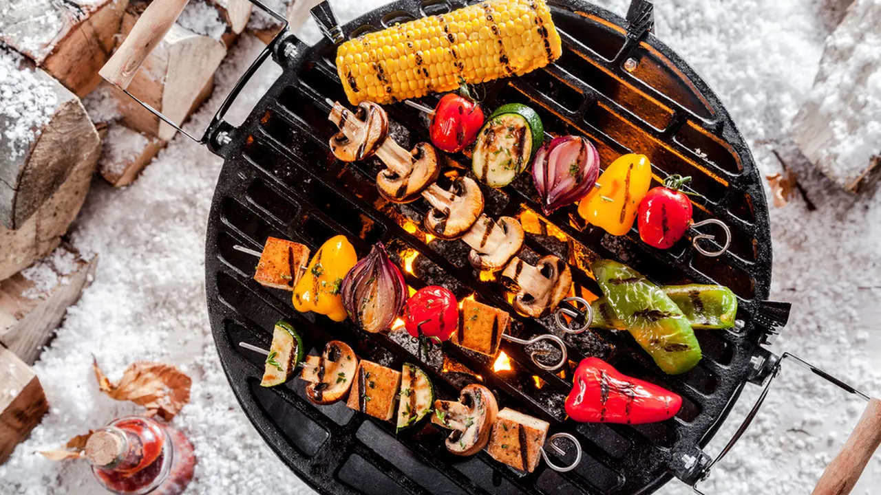 Ilustrasi sayur barbeque