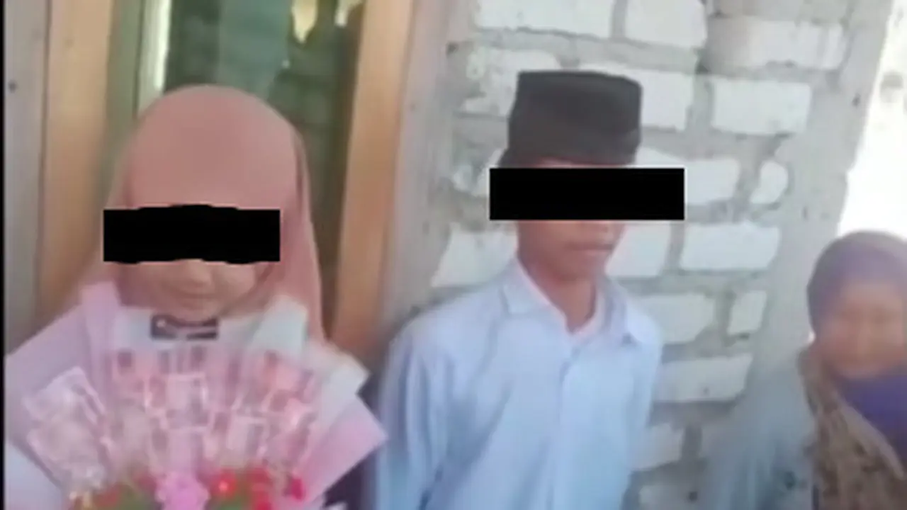 Viral Bocah 10 Tahun Menikah di Madura