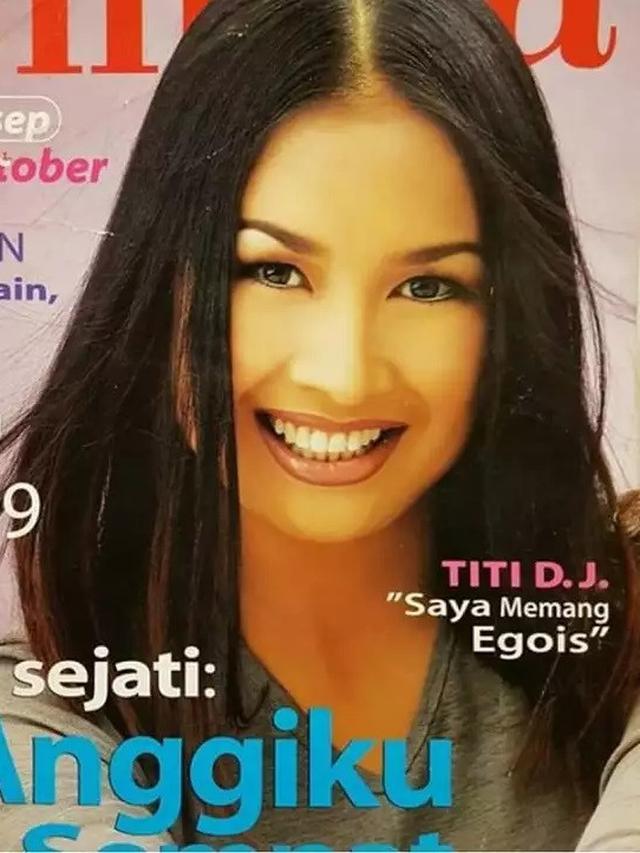 Potret Lawas Masa Muda Titi DJ saat Jadi Model Cover Majalah, Cantiknya Bikin Pangling