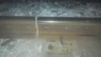 Pelat Sambungan Rel Kereta Api di Jalur Subang Raib