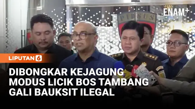 Dibongkar Kejagung Modus Licik Bos Tambang Gali Bauksit Ilegal di Kalbar