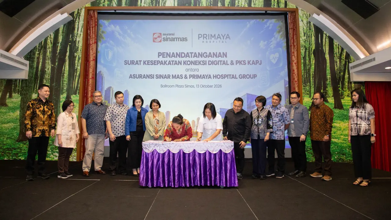 Asuransi Sinar Mas dan Primaya Hospital memperkuat layanan kesehatan digital serta koordinasi penjaminan melalui kerja sama KAPJ. (Dok Sinar Mas)