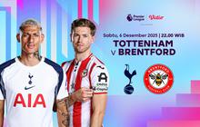 Saksikan Live Streaming Liga Premier Pekan ke-15: Tottenham Hotspur vs Brentford, Eksklusif di Vidio