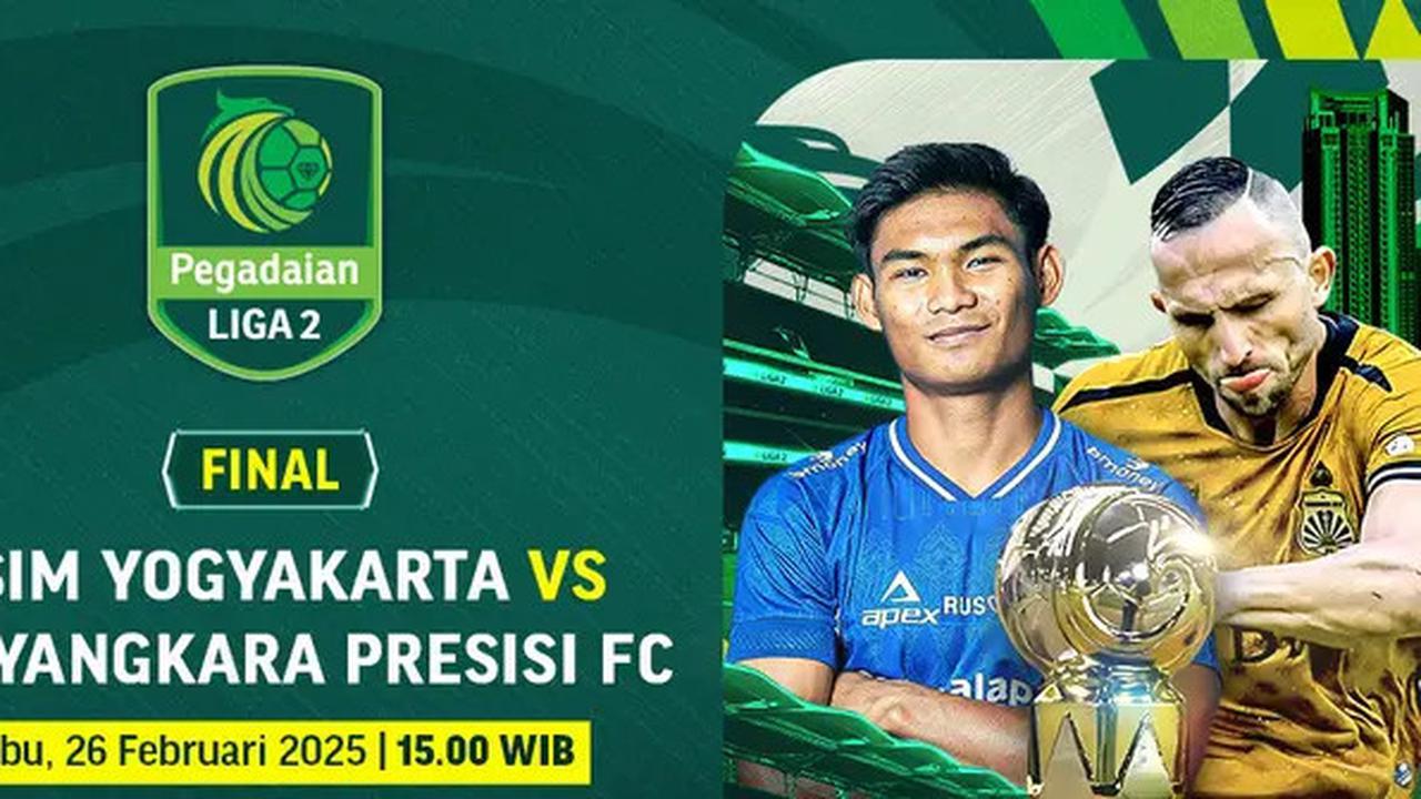 Sedang Berlangsung, ini Link Nonton Live Streaming Final Pegadaian Liga 2 PSIM Vs Bhayangkara FC
