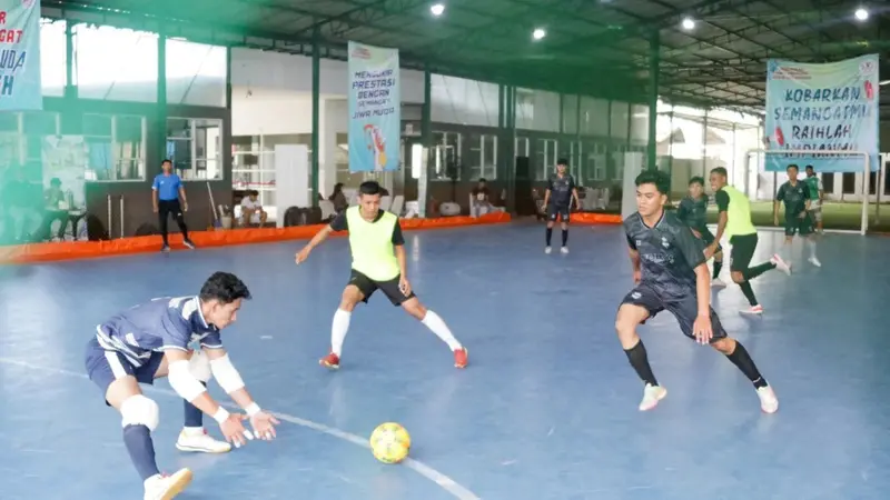 Keseruan AMANAH Fun Futsal Competition