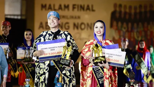 Malam Final Pemilihan Abang None Jakarta Pusat 2022 yang diselenggarakan di Taman Lapangan Banteng, Jakarta Pusat. (Dok. IST)