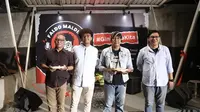 Caleg Partai Solidaritas Indonesia (PSI) Faldo Maldini menggunakan gaya kampanye berbeda dalam mengejar suara masyarakat, khususnya di wilayah Dapil Jakarta Timur.&nbsp;(Foto:Liputan6/Nanda Perdana Putra)