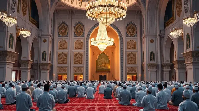 tata cara sholat tarawih sendiri ©Ilustrasi dibuat AI