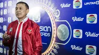 Ketum PSSI, Mochamad Iriawan, saat hadir pada Indonesian Soccer Awards 2019 di Studio Indosiar, Jakarta, Jumat (10/12). Acara ini diadakan oleh Indosiar bersama APPI. (Bola.com/Vitalis Yogi Trisna)