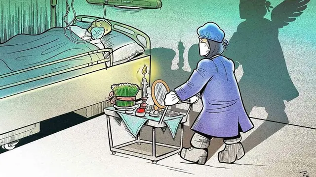 Pilu, 8 Ilustrasi Ini Gambarkan Beratnya Tugas Tenaga Medis Saat Pandemi Virus Corona