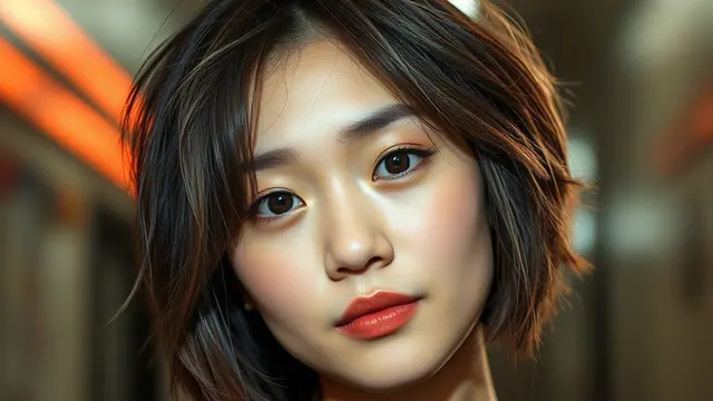 Model Rambut Pendek Untuk Wajah Bulat dan Pipi Tembem