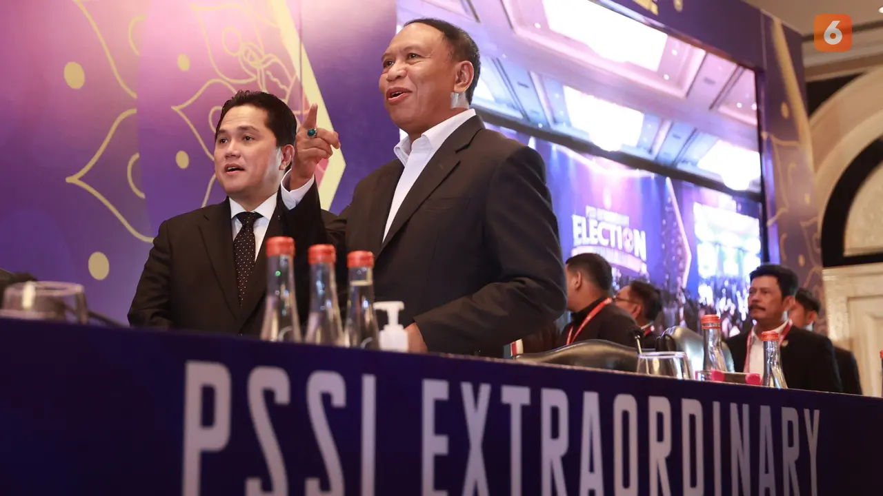 Erick Thohir Terpilih sebagai Ketua Umum PSSI dalam KLB PSSI 2023
